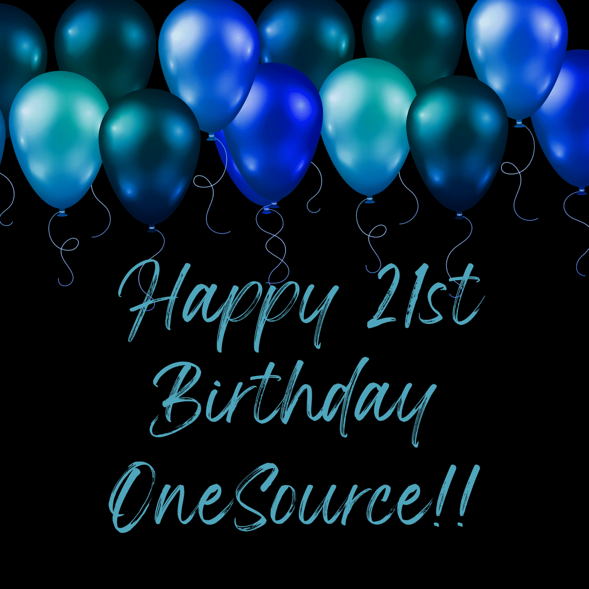 blue balloons saying happy bday osbt